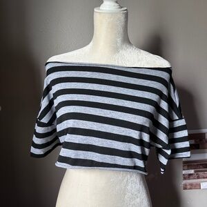 Off The Shoulder Crop Top